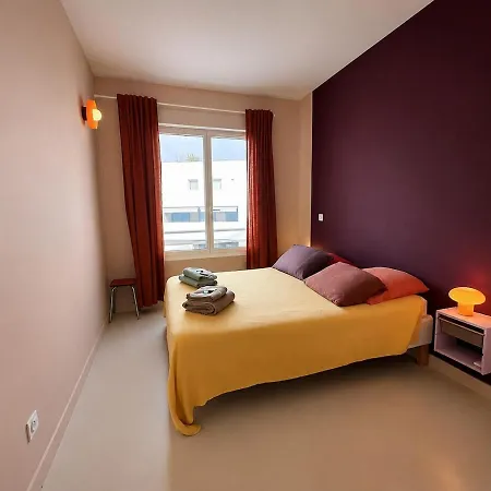 Appt 4 Chambres-vue - Piscine - Parking Apartamento *